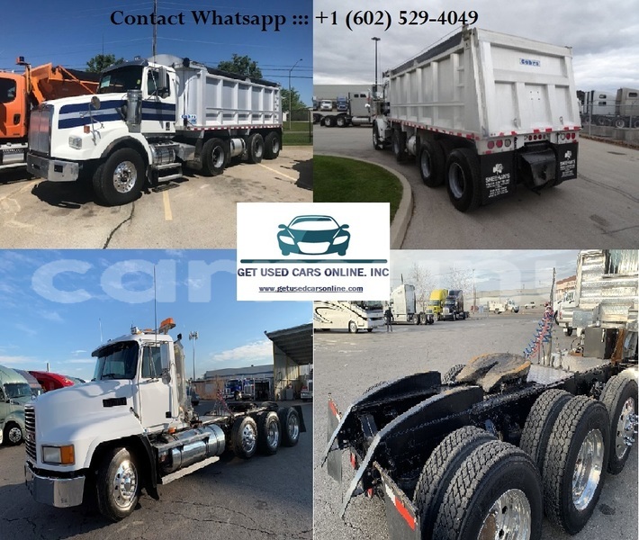 Big with watermark 2009 western star 4900sa triaxle dump truck .