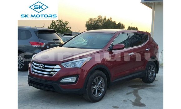 Buy Import Hyundai Santa Fe Red Car in Import - Dubai in Region of Bouenza