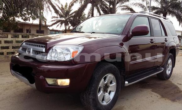 Acheter Occasion Voiture Toyota 4Runner Rouge à Brazzaville, Commune de Brazzaville Acheter Occasion Voiture Toyota 4Runner Rouge à Brazzaville, Commune de Brazzaville