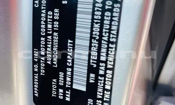 Acheter Occasion Voiture Toyota Land Cruiser Prado Gris à Djambala, Plateaux Acheter Occasion Voiture Toyota Land Cruiser Prado Gris à Djambala, Plateaux