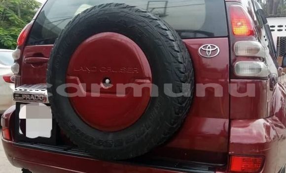 Acheter Occasion Voiture Toyota Land Cruiser Prado Rouge à Pointe–Noire, Région du Kouilou Acheter Occasion Voiture Toyota Land Cruiser Prado Rouge à Pointe–Noire, Région du Kouilou