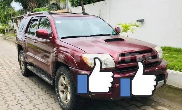 Buy Used Toyota 4Runner Red Car in Black Point in Kouilou region Buy Used Toyota 4Runner Red Car in Black Point in Kouilou region