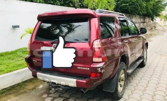 Buy Used Toyota 4Runner Red Car in Black Point in Kouilou region Buy Used Toyota 4Runner Red Car in Black Point in Kouilou region