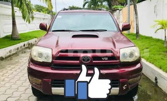 Buy Used Toyota 4Runner Red Car in Black Point in Kouilou region Buy Used Toyota 4Runner Red Car in Black Point in Kouilou region