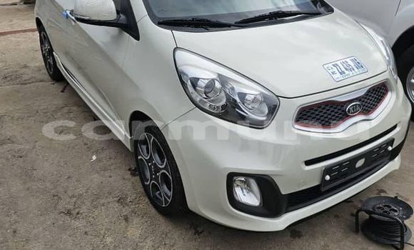Acheter Occasion Voiture Kia Morning Blanc à Brazzaville, Commune de Brazzaville