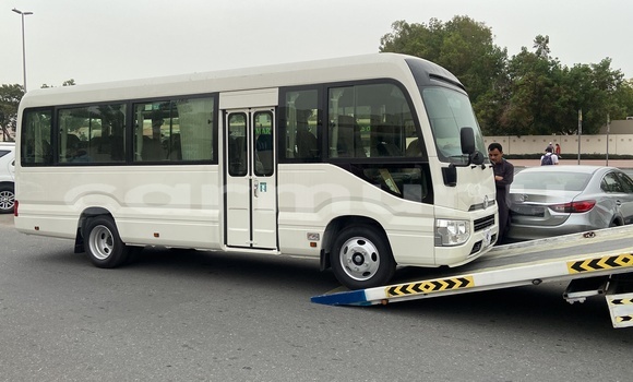 Buy New Toyota Coaster White Car in Brazzaville in Municipality of Brazzaville Buy New Toyota Coaster White Car in Brazzaville in Municipality of Brazzaville