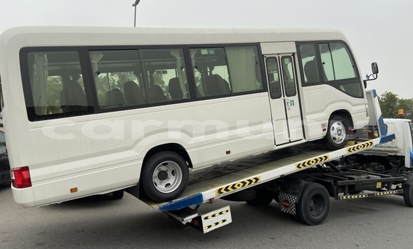 Buy New Toyota Coaster White Car in Brazzaville in Municipality of Brazzaville Buy New Toyota Coaster White Car in Brazzaville in Municipality of Brazzaville