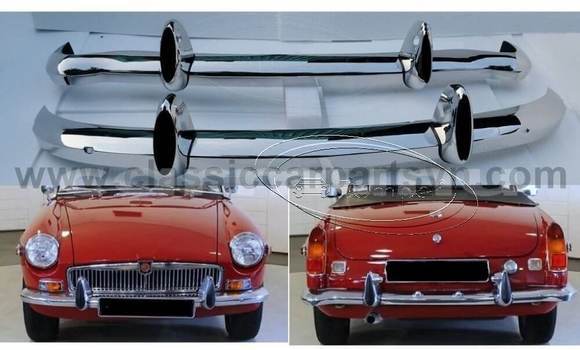 Medium with watermark mgb roadster 1962 1974 bumpers over riders with rubber 1 1