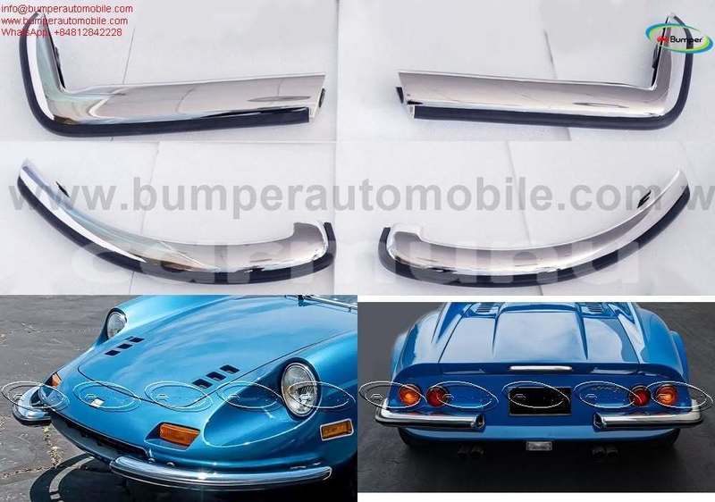 Big with watermark ferrari dino 246 gt series 3e gts bumpers 1969 1974 1