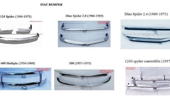 Fiat (1957-1975) Bumper 
